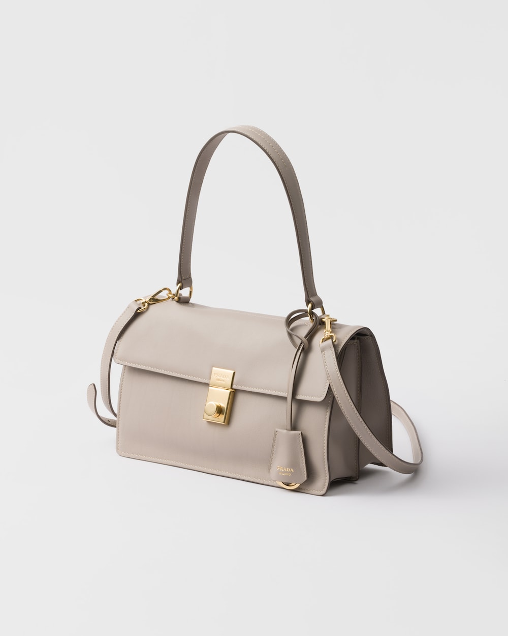 Prada Soft Sound Medium Leather Shoulder Bag - Image 2
